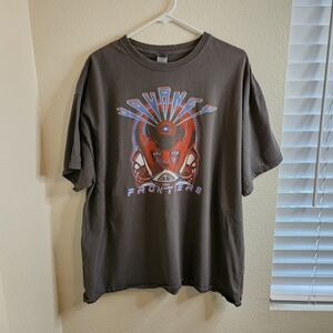 Gildan Journey Frontiers Tee - Gray and Red